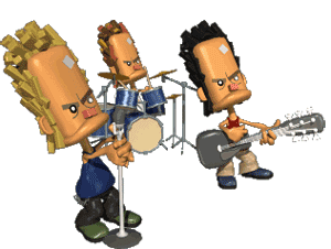 Band playing their instruments