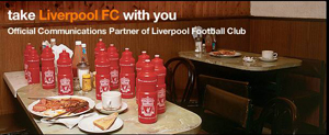 Orange and Liverpool Advert