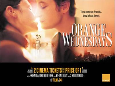 Orange Wednesday Advert